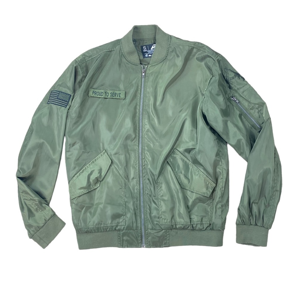 Men’s Army Performance lightweight bomber jacket size S